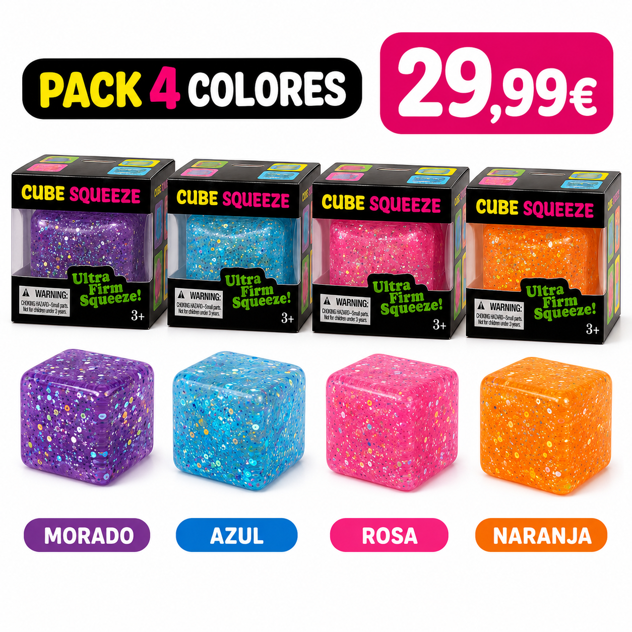 Cubo Squeezy de Moda