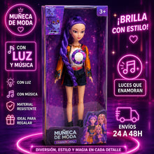 Muñecas K‑Pop con luz, música y accesorios| Rumi, Zoey y Mira