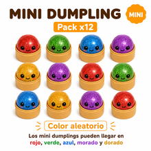 Mini Dumpling Purpurina Aleatorio Pack de 12